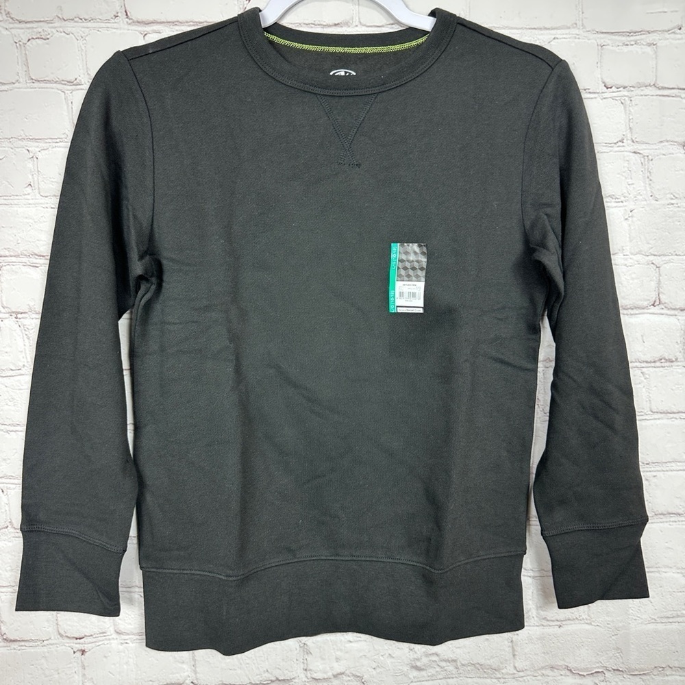 Athletic Works Boys Fleece Lined Crewneck Sweatshirt‎ Sz L, NWT